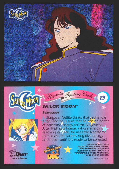1997 Sailor Moon Prismatic You Pick Trading Card Singles #1-#72 Cracked 25   Stargazer  - TvMovieCards.com