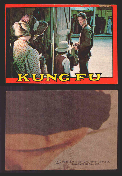 1973 Kung Fu Topps Vintage Trading Card You Pick Singles #1-60 #25  - TvMovieCards.com