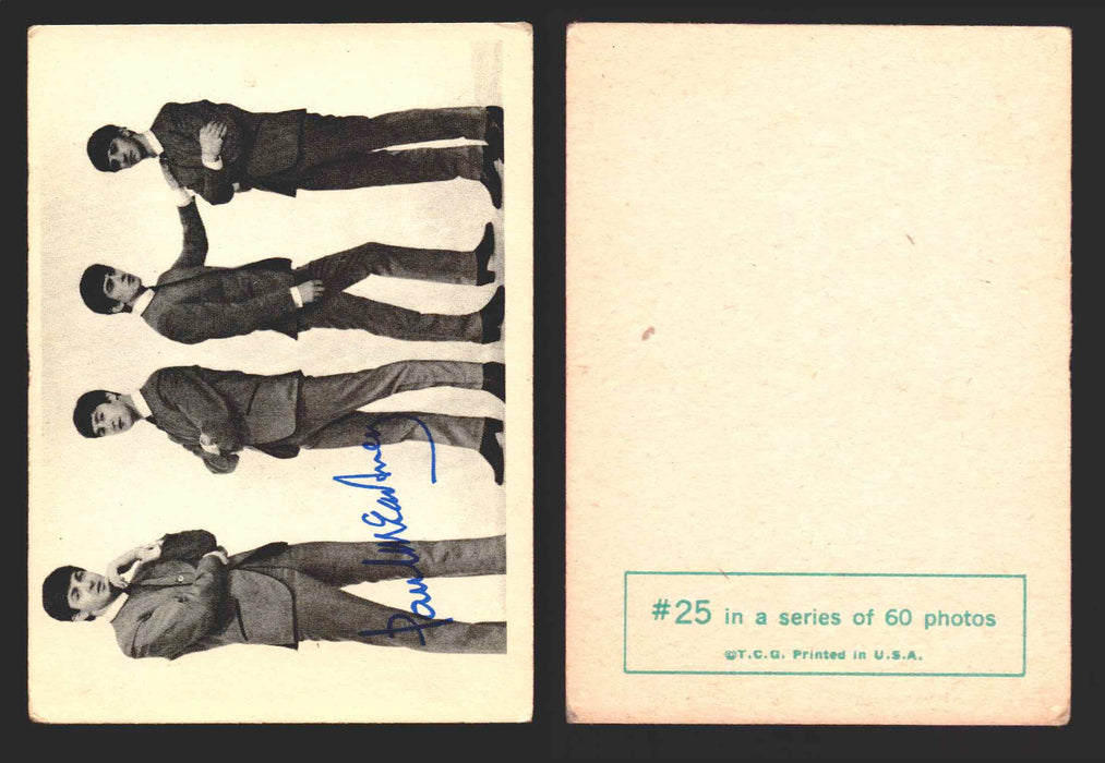 Beatles Series 1 Topps 1964 Vintage Trading Cards You Pick Singles #1-#60 #25  - TvMovieCards.com