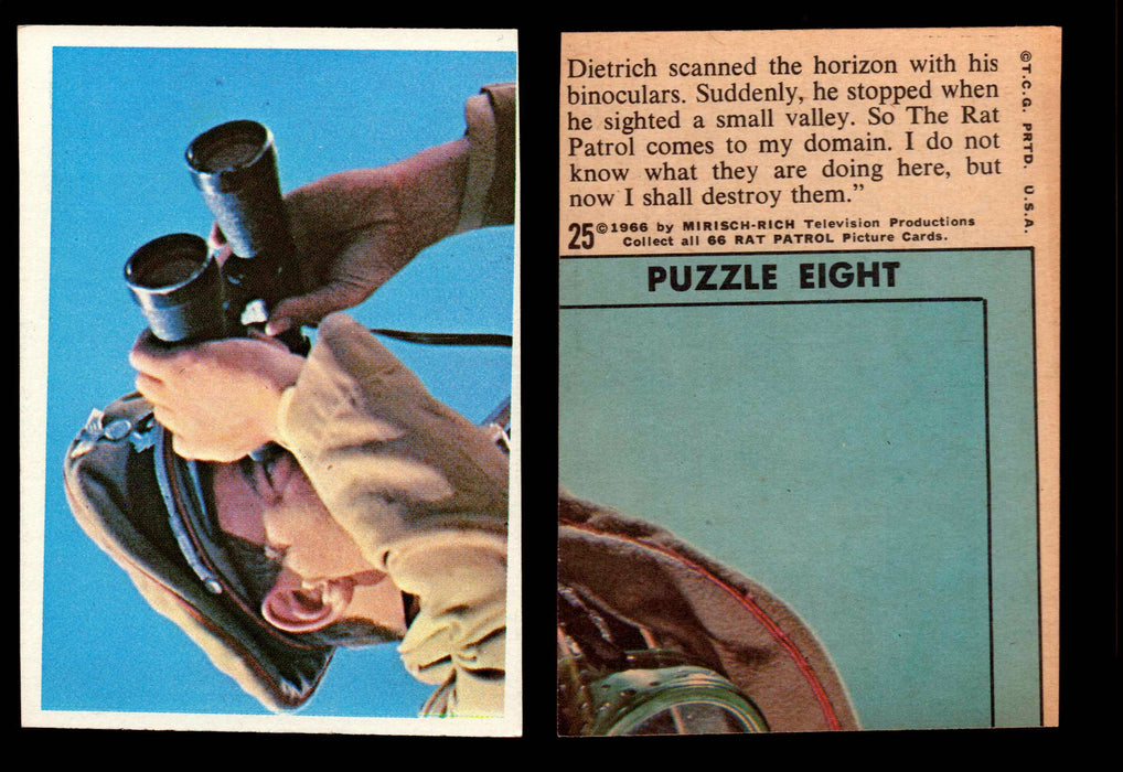 Rat Patrol 1966 Topps Vintage Card You Pick Singles #1-66 #25  - TvMovieCards.com