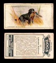 1925 Dogs 2nd Series Imperial Tobacco Vintage Trading Cards U Pick Singles #1-50 #25 Labrador Retriever  - TvMovieCards.com