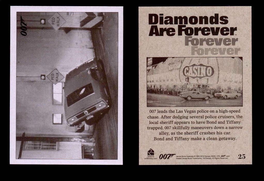James Bond Archives Spectre Diamonds Are Forever Throwback Single Cards #1-48 #25  - TvMovieCards.com