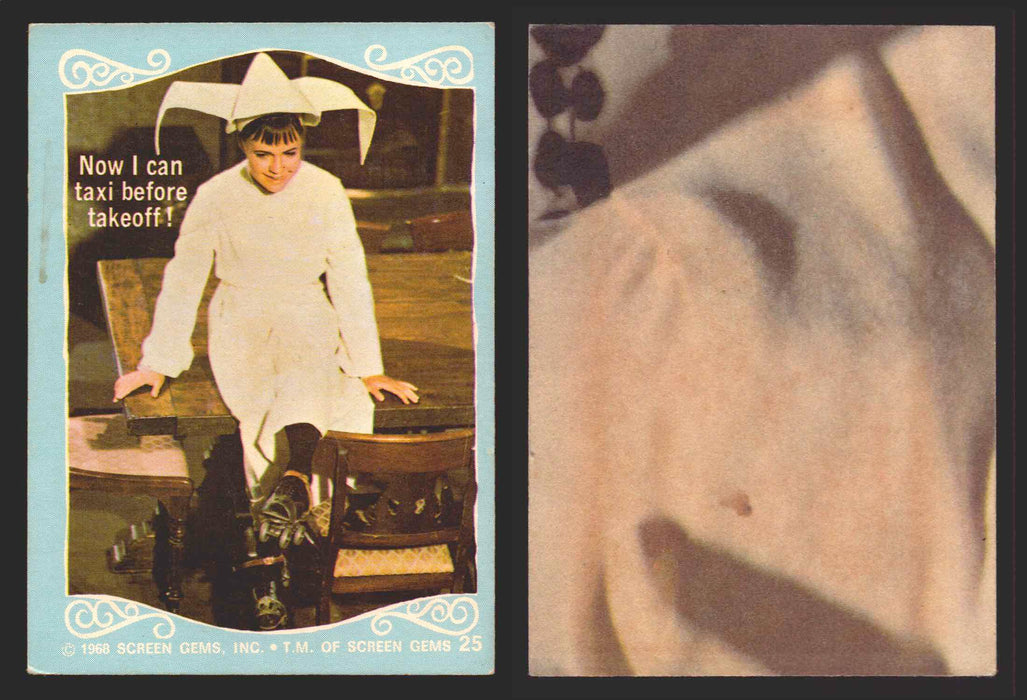 The Flying Nun Vintage Trading Card You Pick Singles #1-#66 Sally Field Donruss 25   Now I can taxi before takeoff!  - TvMovieCards.com