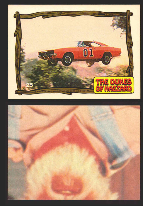 1983 Dukes of Hazzard Vintage Trading Cards You Pick Singles #1-#44 Donruss 25B   General Lee flying through the air  - TvMovieCards.com