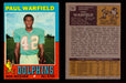 1971 Topps Football Trading Card You Pick Singles #1-#263 G/VG/EX #	261	Paul Warfield (HOF)(creased, pinhole)  - TvMovieCards.com