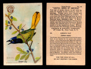 Birds - Useful Birds of America 3rd Series You Pick Singles Church & Dwight J-7 #26 Green Jay  - TvMovieCards.com