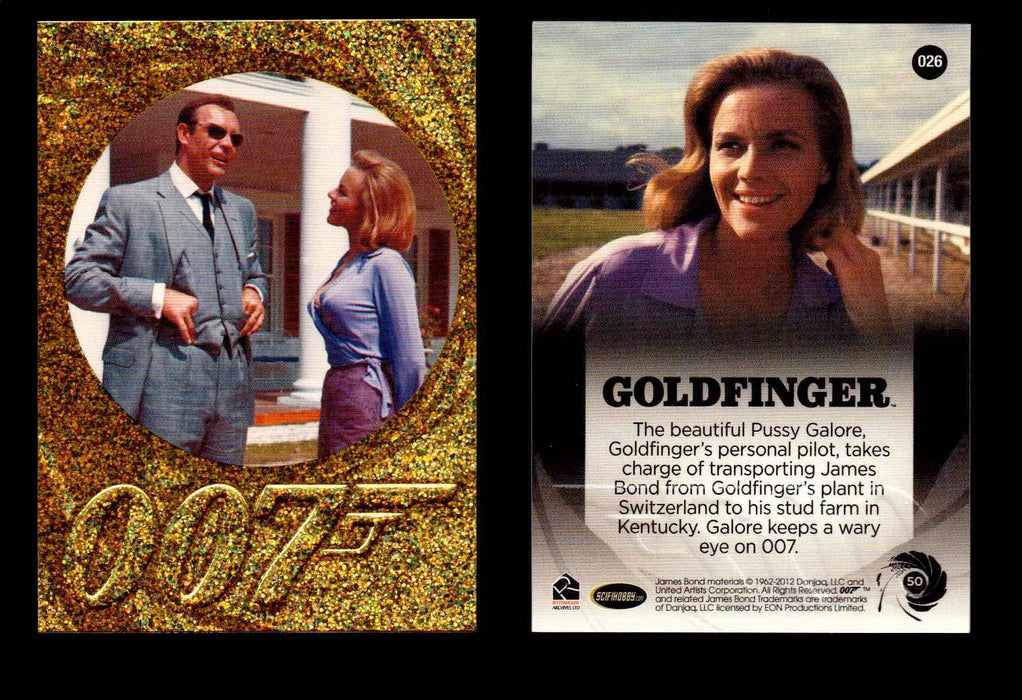 James Bond 50th Anniversary Series Two Gold Parallel Chase Card Singles #2-198 #26  - TvMovieCards.com
