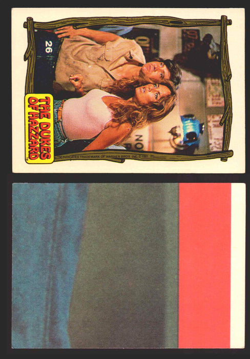 1983 Dukes of Hazzard Vintage Trading Cards You Pick Singles #1-#44 Donruss 26   Couter and Daisy  - TvMovieCards.com