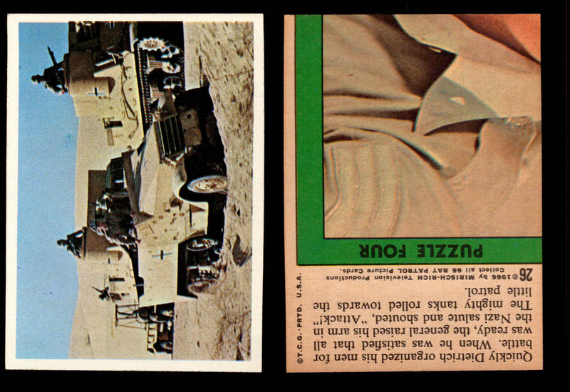 Rat Patrol 1966 Topps Vintage Card You Pick Singles #1-66 #26  - TvMovieCards.com