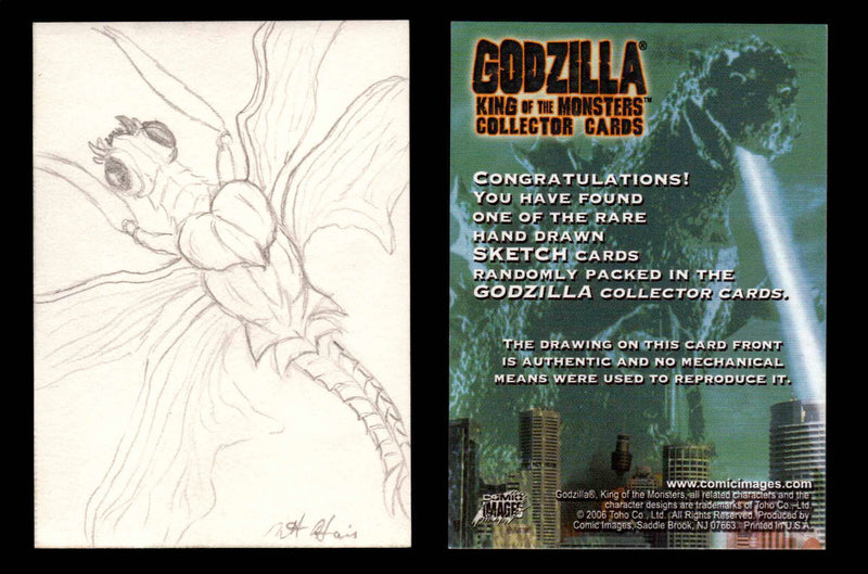 GODZILLA: KING OF THE MONSTERS Artist Sketch Trading Card You Pick Singles #26 Meganula by Matt Harris  - TvMovieCards.com