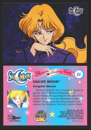 1997 Sailor Moon Prismatic You Pick Trading Card Singles #1-#72 No Cracks 26   Vengeful Warrior  - TvMovieCards.com