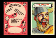 1967 Who Am I? Topps Vintage Trading Cards You Pick Singles #1-44 #26   Leif Ericsson Uncoated  - TvMovieCards.com