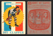1960-61 Topps Hockey NHL Trading Card You Pick Single Cards #1 - 66 EX/NM 26 Aubrey "Dit" Clapper All-Time Greats  - TvMovieCards.com