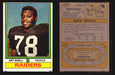 1974 Topps Football Trading Card You Pick Singles #1-#528 G/VG/EX #	272	Art Shell (HOF)  - TvMovieCards.com