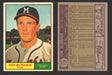 1961 Topps Baseball Trading Card You Pick Singles #200-#299 VG/EX #	278 Don McMahon - Milwaukee Braves  - TvMovieCards.com