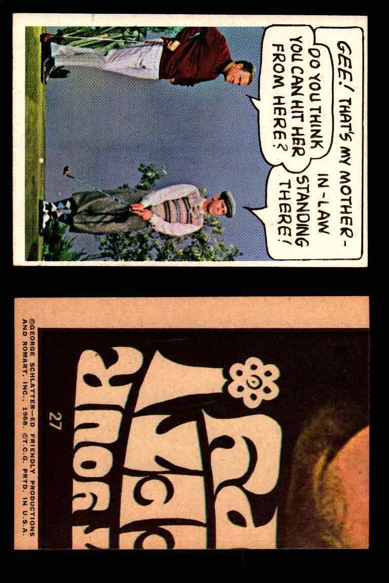 1968 Laugh-In Topps Vintage Trading Cards You Pick Singles #1-77 #27  - TvMovieCards.com