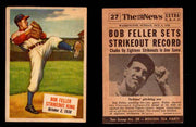 1954 Scoop Newspaper Series 1 Topps Vintage Trading Cards You Pick Singles #1-78 27   Bob Feller Strikeout King  - TvMovieCards.com