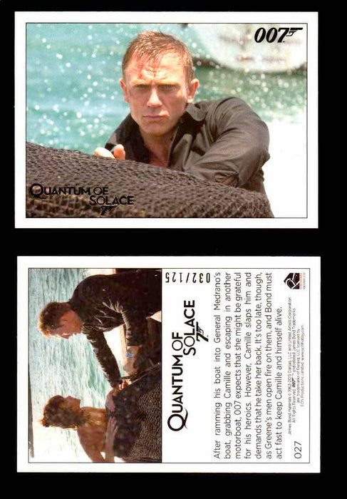 James Bond Archives Quantum of Solace Gold Parallel You Pick Single Cards #1-90 #27  - TvMovieCards.com