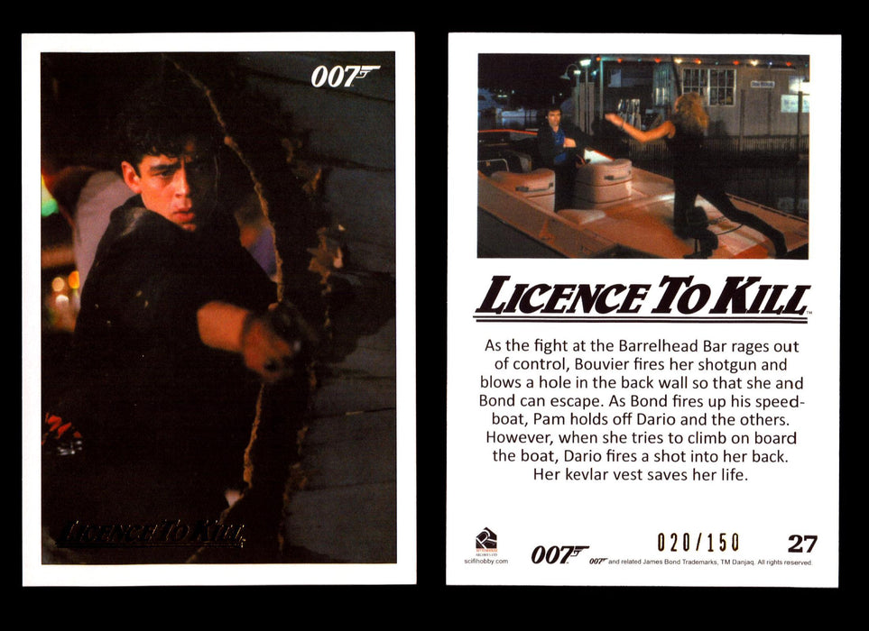 James Bond Classics 2016 Licence To Kill Gold Foil Parallel Card You Pick Single #27  - TvMovieCards.com