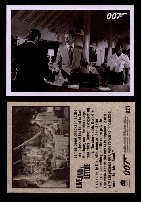 James Bond Archives 2014 Live and Let Die Throwback You Pick Single Card #1-59 #27  - TvMovieCards.com