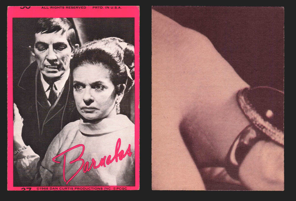 1966 Dark Shadows Series 1 (Pink) Philadelphia Gum Vintage Trading Cards Singles #27  - TvMovieCards.com