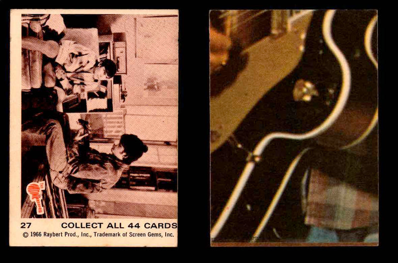 The Monkees Sepia TV Show 1966 Vintage Trading Cards You Pick Singles #1-#44 #27  - TvMovieCards.com