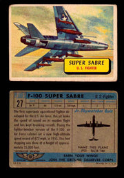 1957 Planes Series I Topps Vintage Card You Pick Singles #1-60 #27  - TvMovieCards.com
