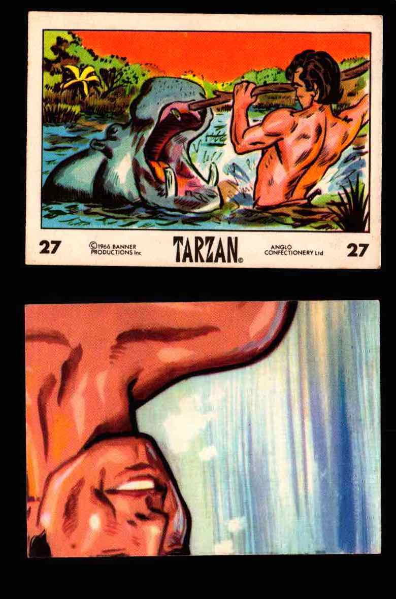 1966 Tarzan Banner Productions Vintage Trading Cards You Pick Singles #1-66 #27  - TvMovieCards.com
