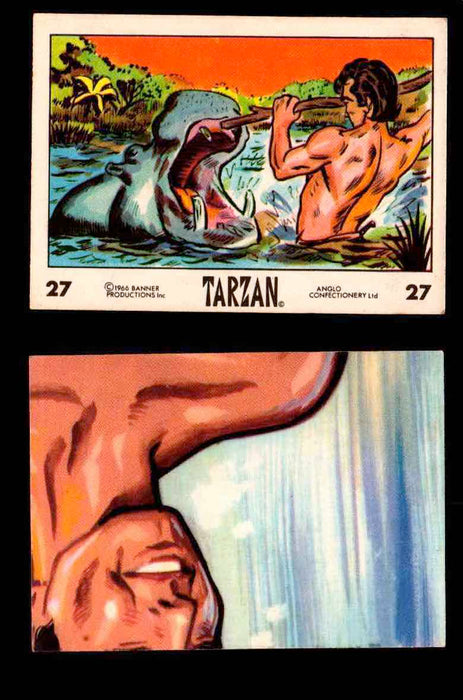 1966 Tarzan Banner Productions Vintage Trading Cards You Pick Singles #1-66 #27  - TvMovieCards.com