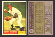 1961 Topps Baseball Trading Card You Pick Singles #1-#99 VG/EX #	27 Jerry Kindall - Chicago Cubs  - TvMovieCards.com