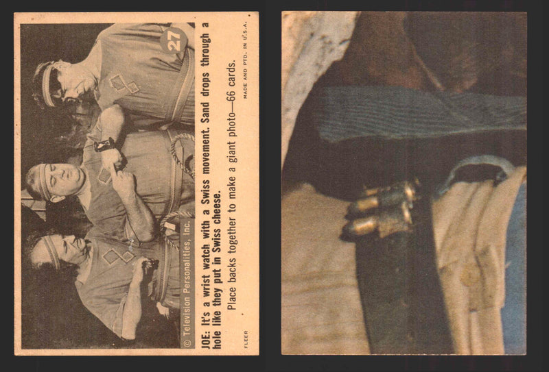 1966 Three 3 Stooges Fleer Vintage Trading Cards You Pick Singles #1-66 #27  - TvMovieCards.com