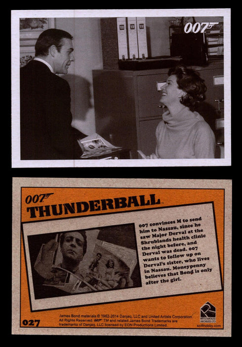 James Bond Archives 2014 Thunderball Throwback You Pick Single Card #1-99 #27  - TvMovieCards.com