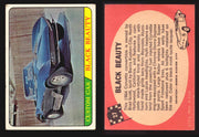 Hot Rods Topps 1968 George Barris Vintage Trading Cards #1-66 You Pick Singles #27 Black Beauty (creased corner)  - TvMovieCards.com