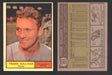 1961 Topps Baseball Trading Card You Pick Singles #200-#299 VG/EX #	281 Frank Sullivan - Philadelphia Phillies  - TvMovieCards.com
