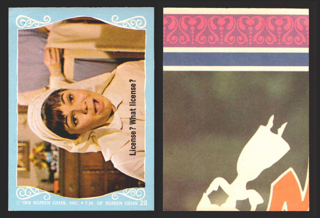 The Flying Nun Vintage Trading Card You Pick Singles #1-#66 Sally Field Donruss 28   License? What license?  - TvMovieCards.com