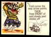 Fabulous Odd Rods Vintage Sticker Cards 1973 #1-#66 You Pick Singles #28   Six Eyed Monster  - TvMovieCards.com