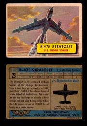 1957 Planes Series I Topps Vintage Card You Pick Singles #1-60 #28  - TvMovieCards.com