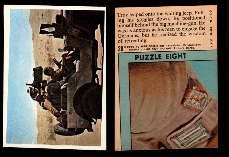 Rat Patrol 1966 Topps Vintage Card You Pick Singles #1-66 #28  - TvMovieCards.com