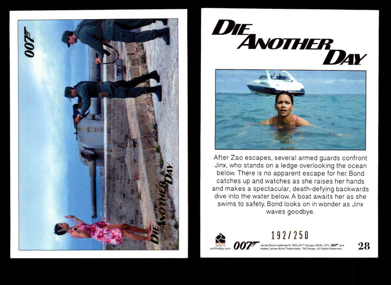 James Bond Archives 2017 Final Edition Die Another Day Gold Parallel Card Single #28  - TvMovieCards.com