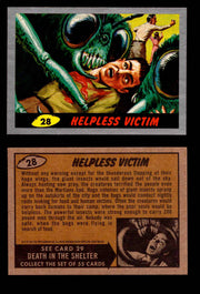 2012 Mars Attacks Silver Parallel You Pick Single Trading Card #1-55 Topps #28  - TvMovieCards.com