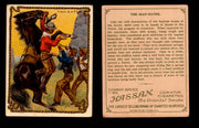 1909 T53 Hassan Cigarettes Cowboy Series #1-50 Trading Cards Singles #28 A Man-Eater  - TvMovieCards.com
