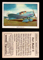 1940 Modern American Airplanes Series 1 Vintage Trading Cards Pick Singles #1-50 28 Dart Model G  - TvMovieCards.com