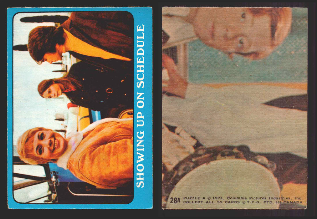 1971 The Partridge Family Series 2 Blue You Pick Single Cards #1-55 O-Pee-Chee 28A  - TvMovieCards.com