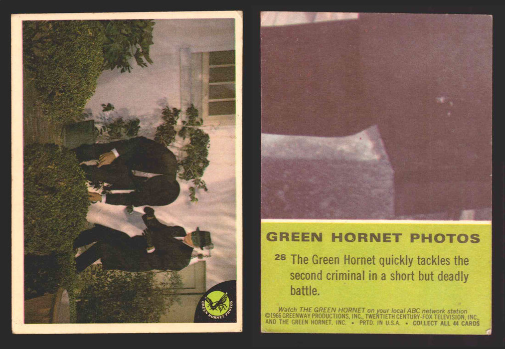 1966 Green Hornet Photos Donruss Vintage Trading Cards You Pick Singles #1-44 #	28  - TvMovieCards.com