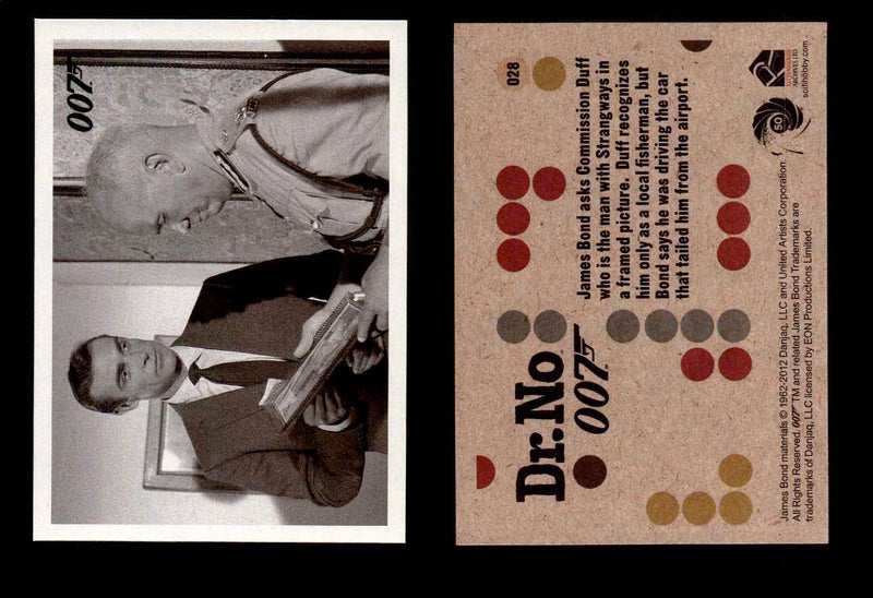 James Bond 50th Anniversary Series Dr. No You Pick Single Cards #1-65 #28  - TvMovieCards.com