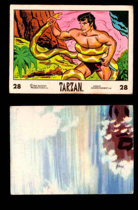 1966 Tarzan Banner Productions Vintage Trading Cards You Pick Singles #1-66 #28  - TvMovieCards.com