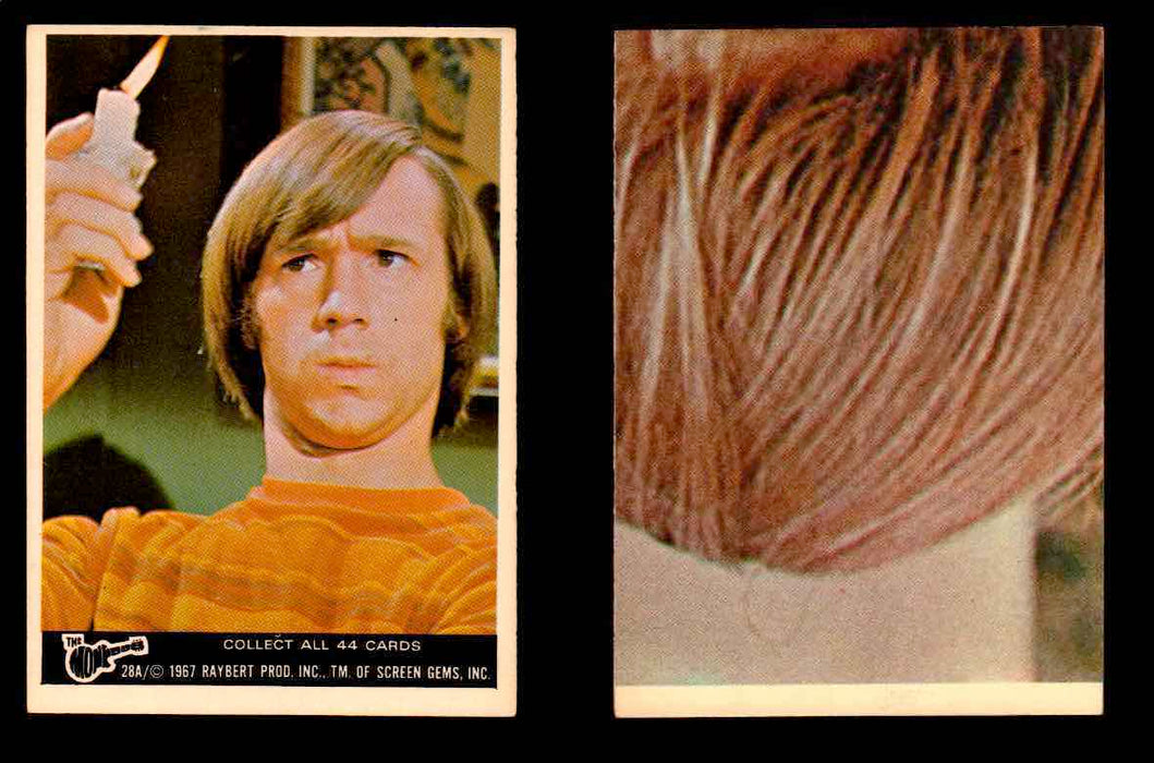 The Monkees Series A TV Show 1966 Vintage Trading Cards You Pick Singles #1A-44A #28  - TvMovieCards.com