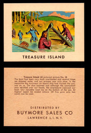 Treasure Island Buymore Sales 1960 Vintage Trading Cards You Pick Singles   - TvMovieCards.com