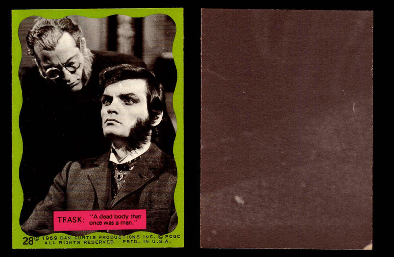 Dark Shadows Series 2 (Green) Philadelphia Gum Vintage Trading Cards You Pick #28  - TvMovieCards.com