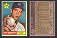 1961 Topps Baseball Trading Card You Pick Singles #200-#299 VG/EX #	298 Jim Golden - Los Angeles Dodgers RC  - TvMovieCards.com